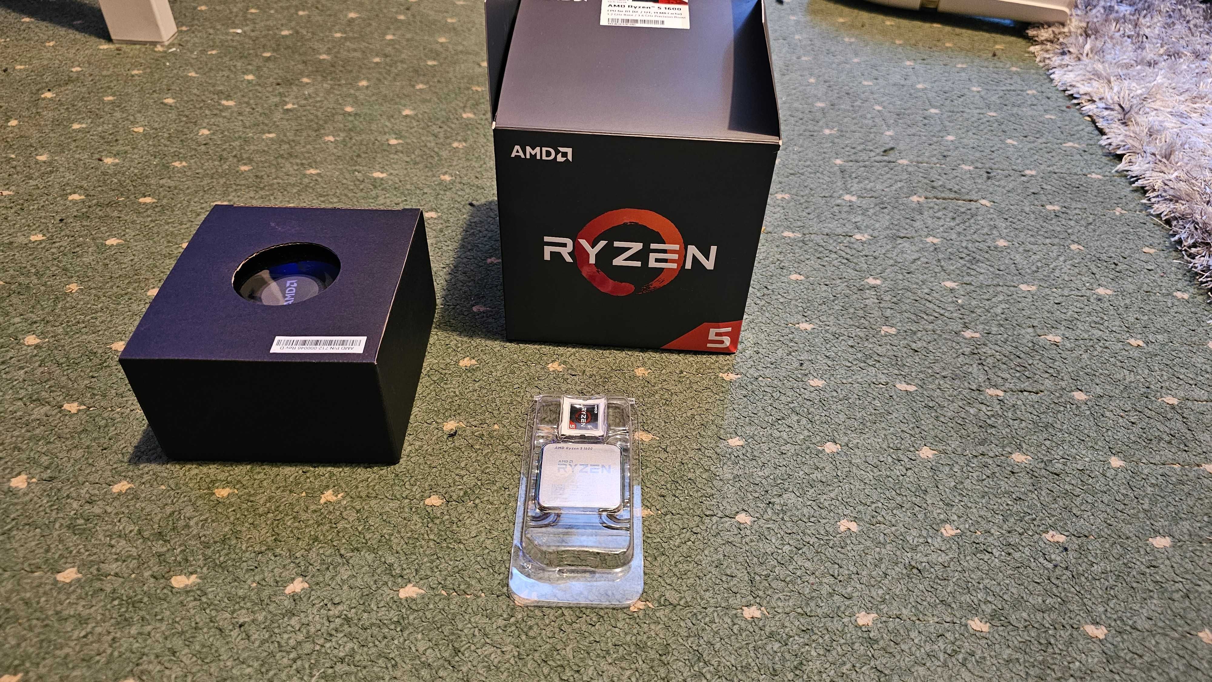 Processor Amd Ryzen 5 1600 3.6 GHz + pudełko i chłodzenie