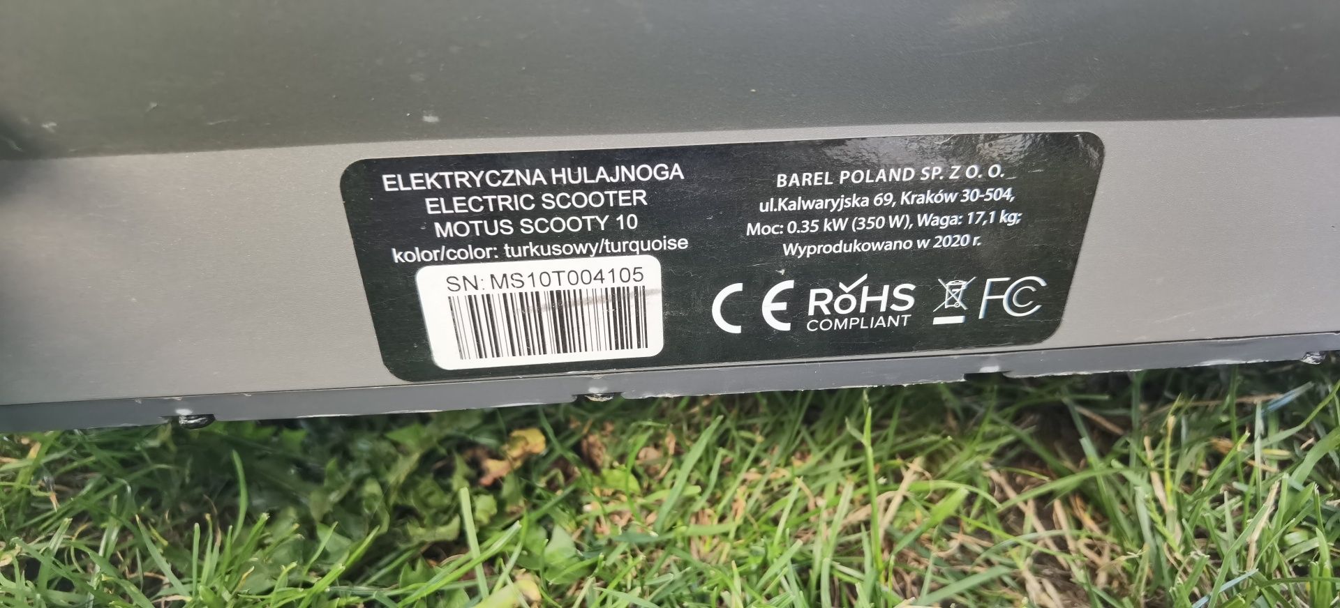 Hulajnoga Motus Scooty 10