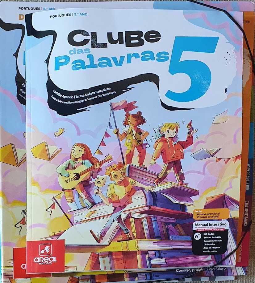 5º ano Portugês Clube das Palavra 5 Dossier do Prof Areal Editores