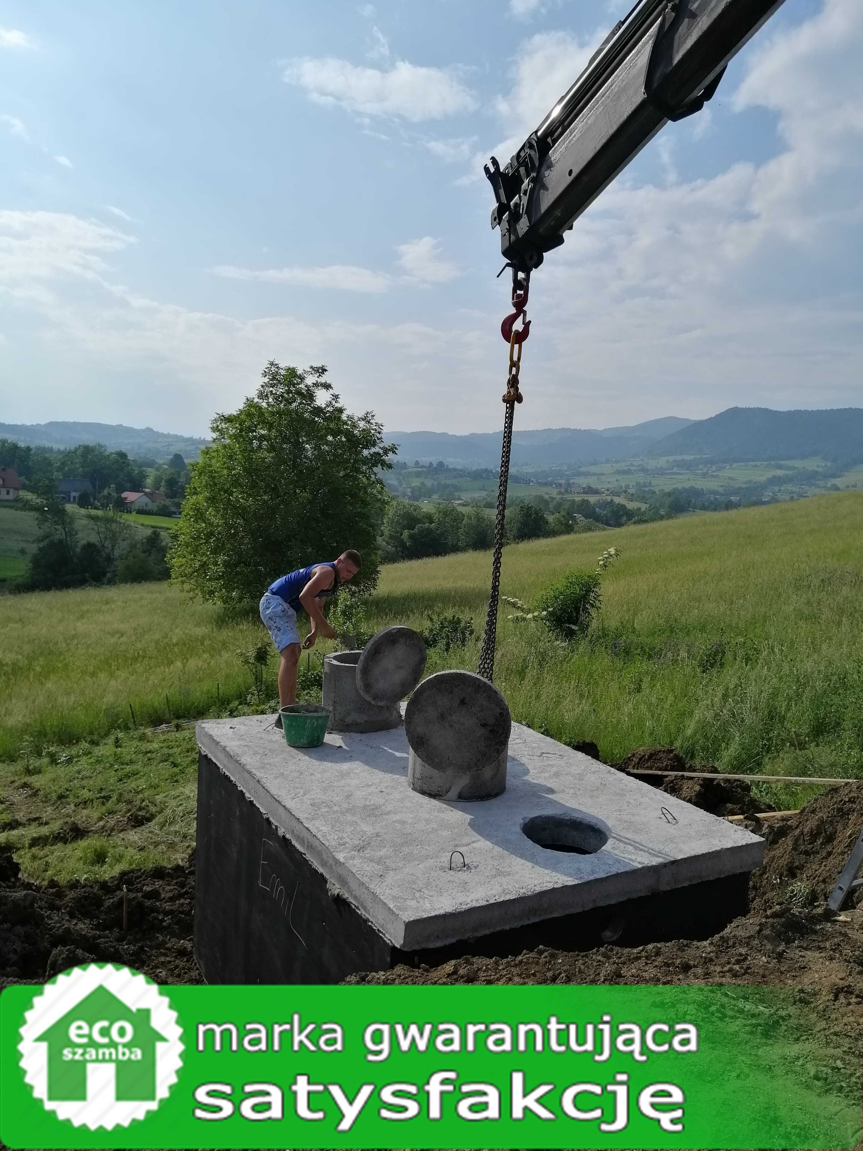 Szambo 6m3 szamba betonowe zbiornik kanał piwnica PRODUCENT