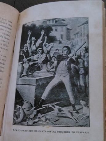 Livro raro de Camilo Castelo Branco, Amor de Perdição, 18ª edição 1911