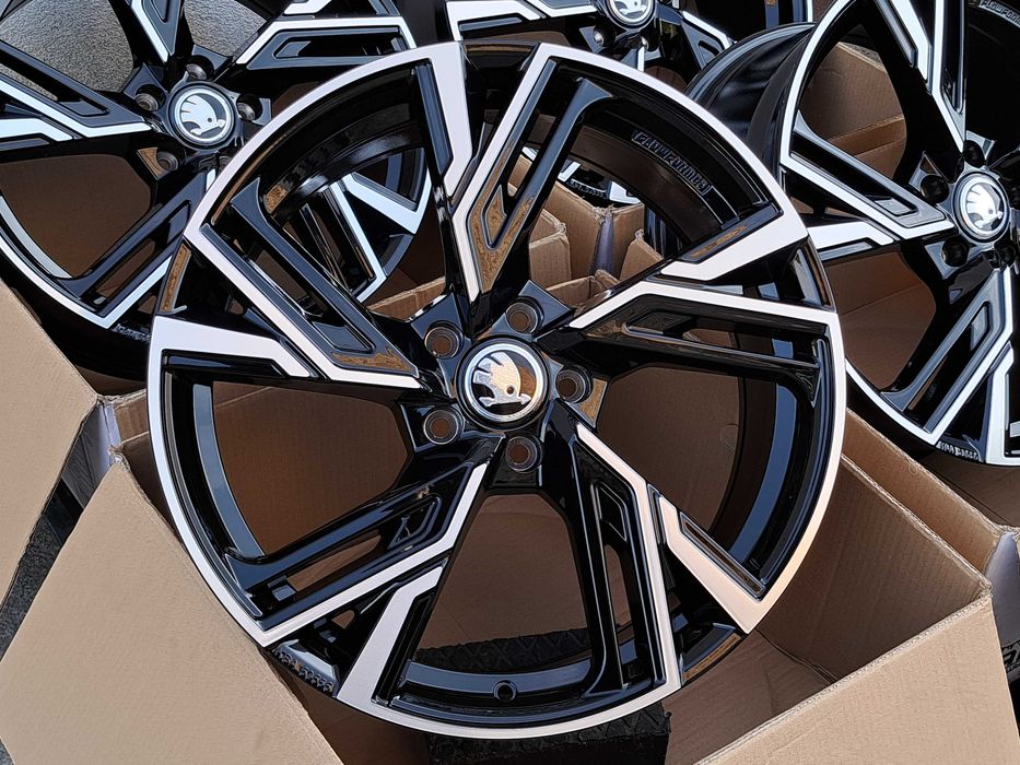 Alufelgi NOWE SKODA 19 5x112 Superb 2 , 3 , 4 Kodiaq ET30 CNC RS5