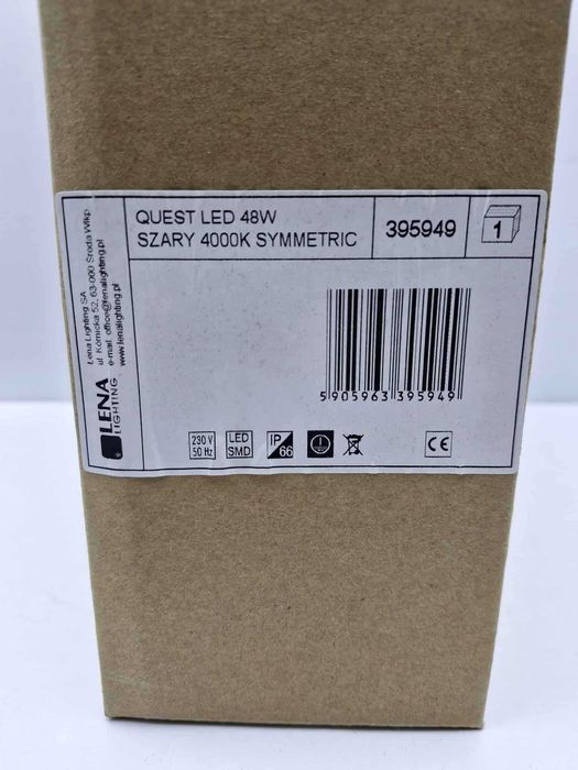 Projektor/Naświetlacz Led Lena Lighting  Quest 48W 4000K 5050lm 395949