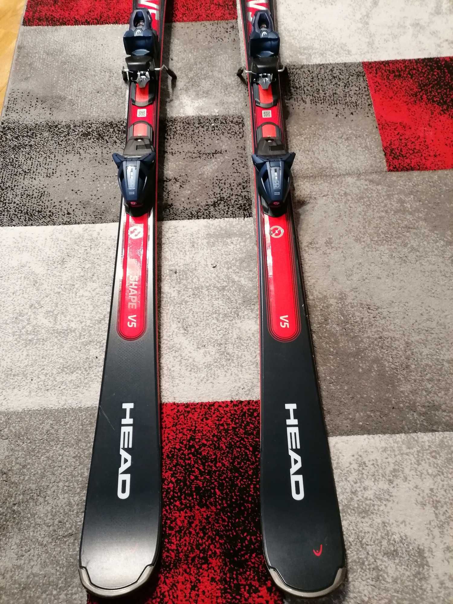 Narty zjazdowe Head SHAPE E-V5 163 cm