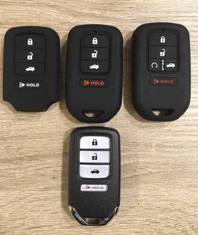 Силиконовый чехол для ключа Honda Accord/Civic/CR-V/CR-Z/HR-V/Pilot