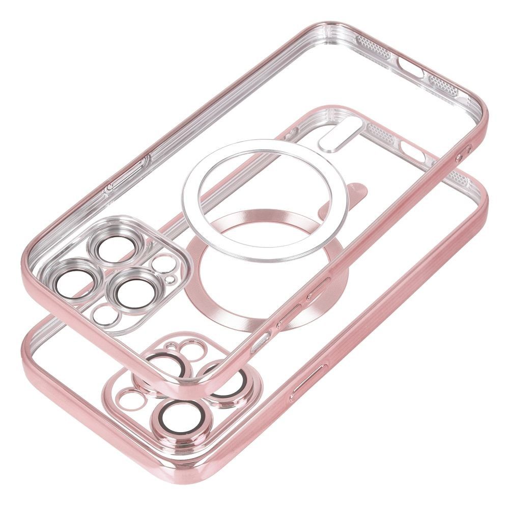 Futerał ELECTRO MAG COVER MagSafe do IPHONE 15 Pro Max złoty róż