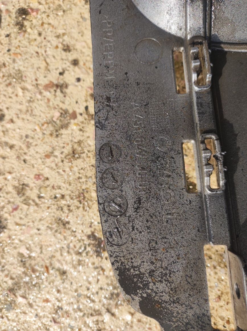 Traseira de plástico Smart fortwo 3g