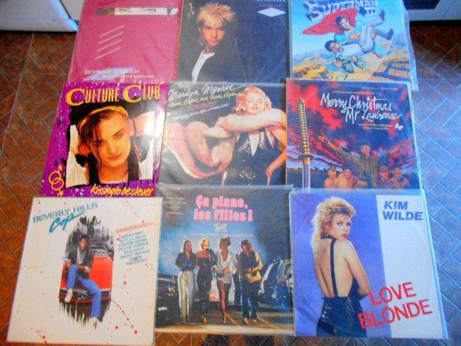 Discos vinil.Anos 70, 80 e 90. A partir de 3€