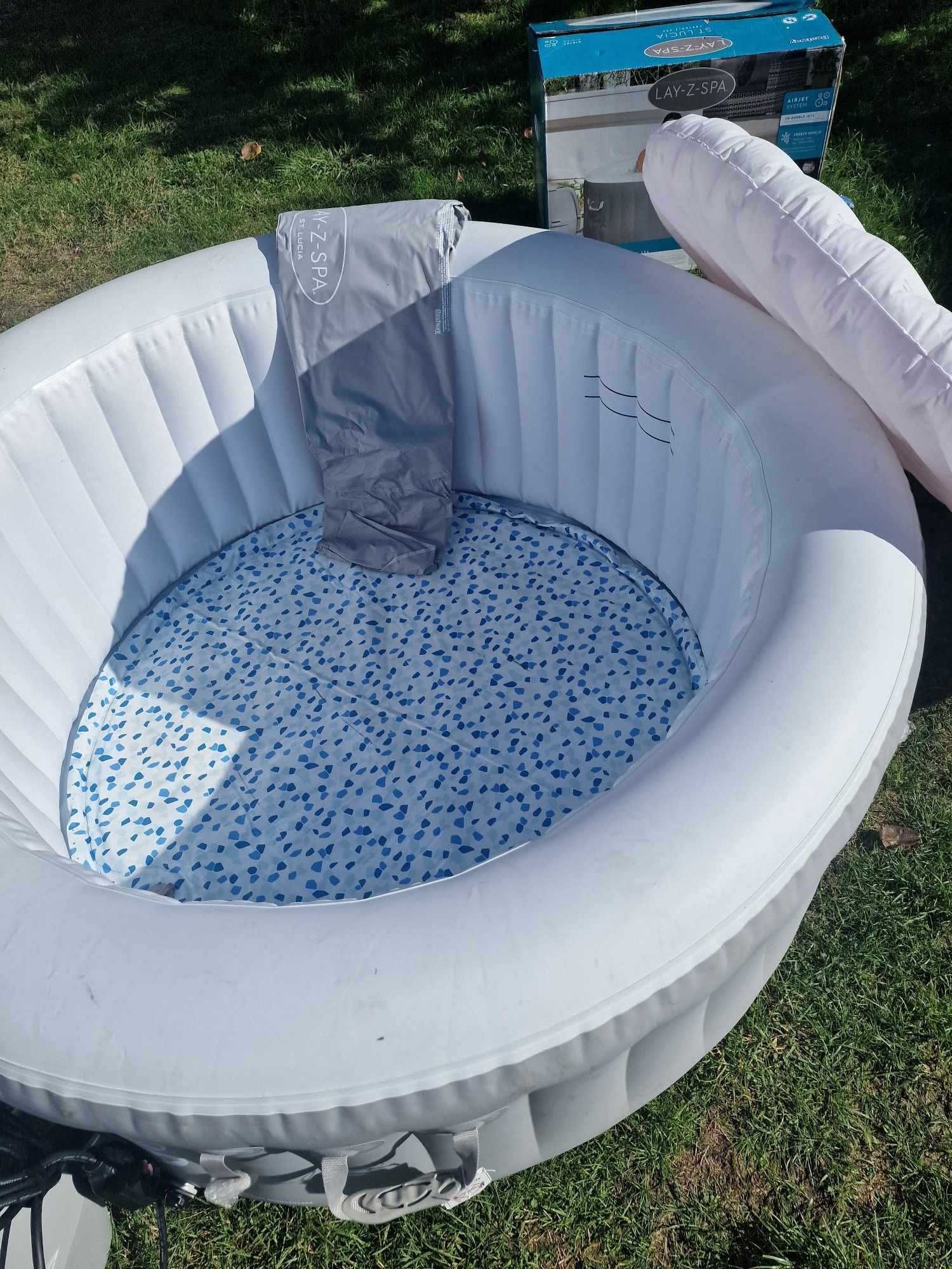Jacuzzi ogrdodowe 3 osobowe Bestway St.lucia 170cm 604litry Powystawow