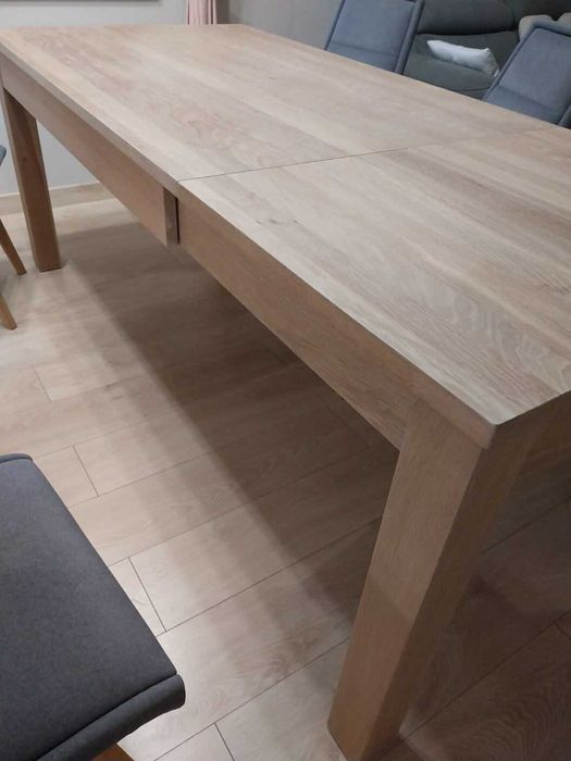 Stół kolor dąb bianko