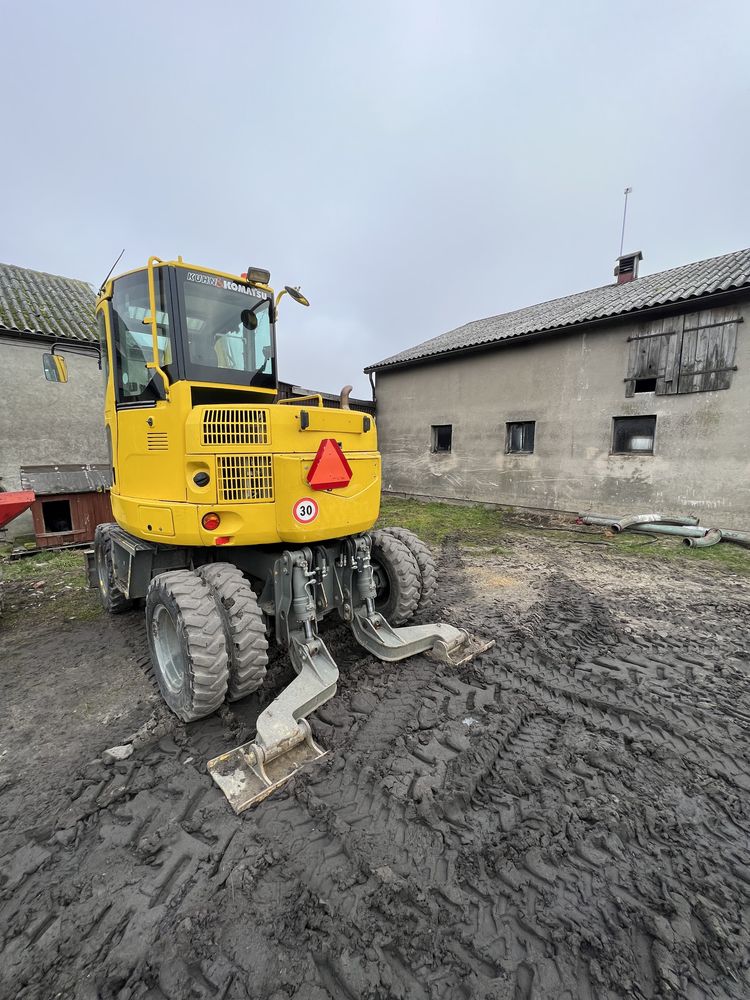 Komatsu PW-98 mr-6 (3 łyżki +szybkozłącze)