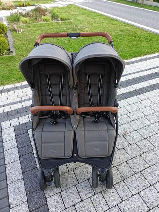 Wózek dla bliźniaków / rok po roku Valco Baby Snap Duo Dove Grey