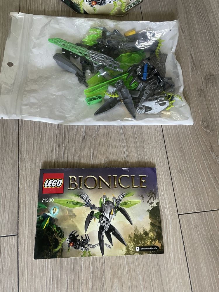 Lego bionicle 71300 plus instrukcja i pudelko