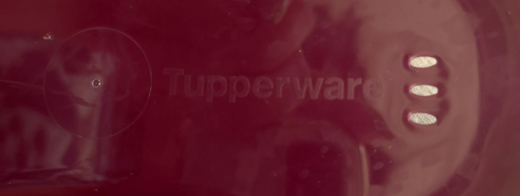 Micro delícia da Tupperware