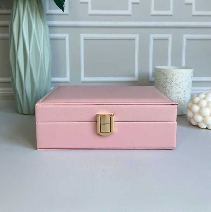 Шкатулка для прикрас 16,5х6х11,5 см Дорожній органайзер для біжутерії