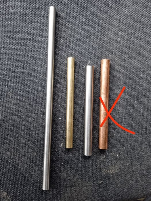 Прутки кольорових металів