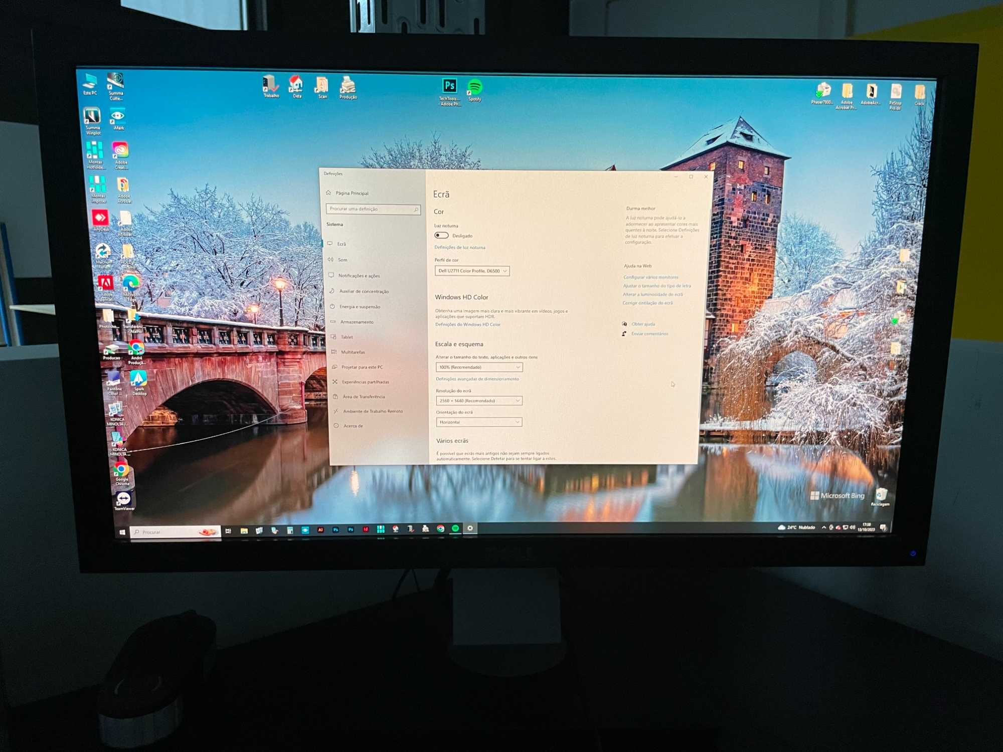 Monitor Dell UltraSharp U2711