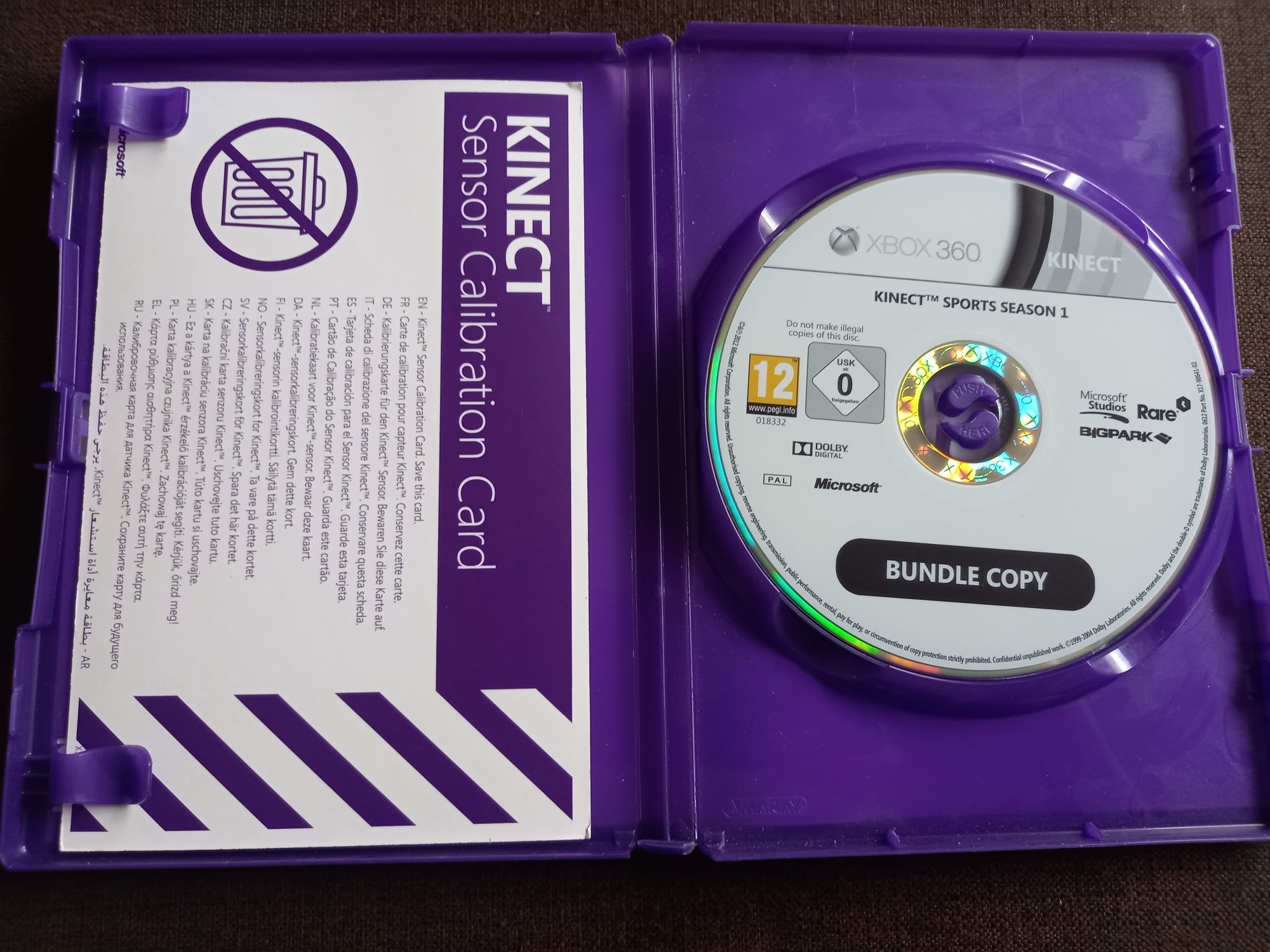 Gra Kinect Sport cz.1 na xbox 360 Kinect Sports sezon 1 K
