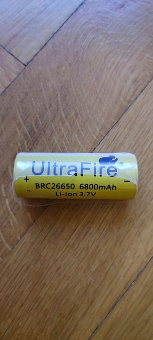 Akumulator UltraFire BRC 26650, 3.7V Li-ion, 6800mAh