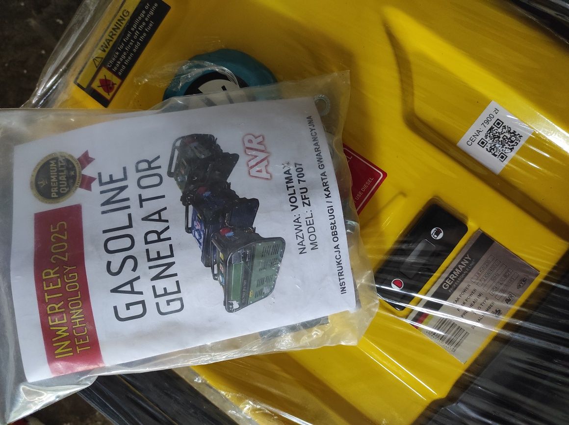 Sprzedam nowy generator z gwarancją.