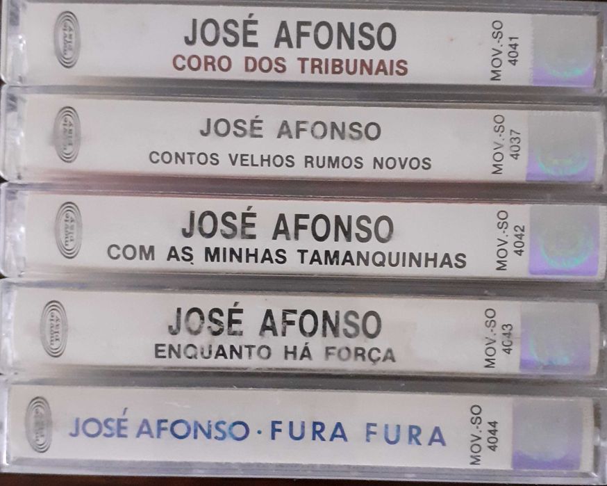 José Afonso cassetes