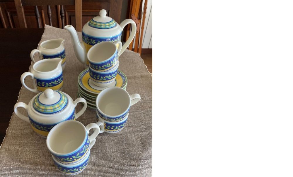 conjunto de cafe Vista Alegre Camomila
