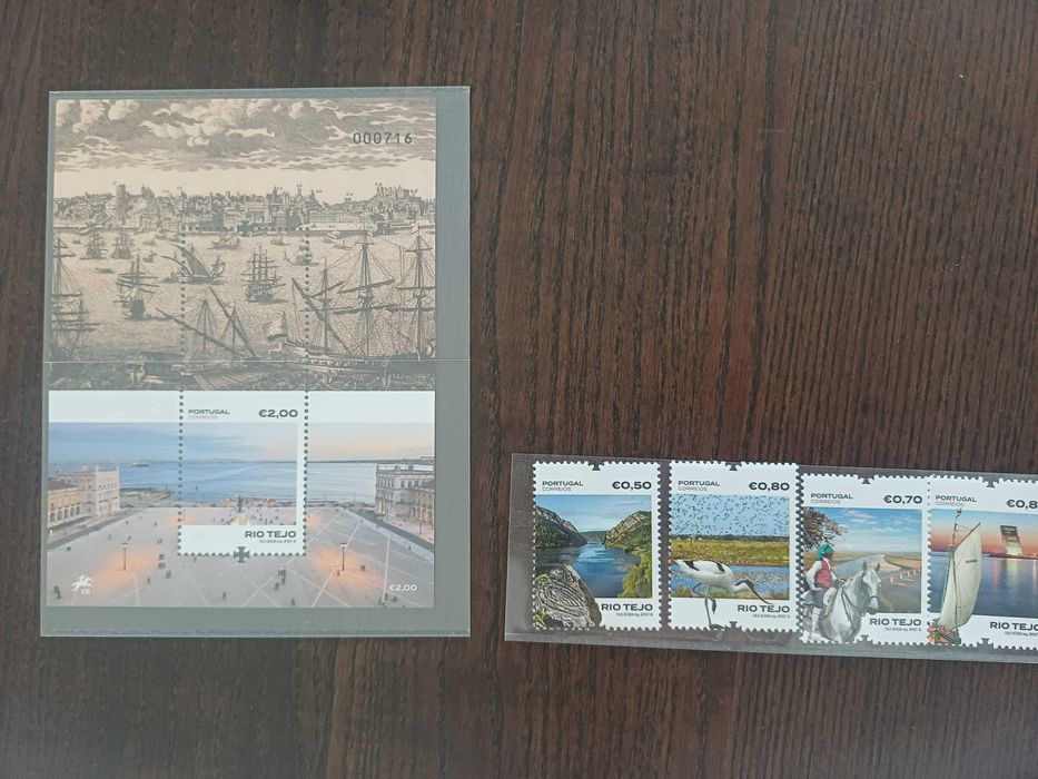 2018 – Série nº 4943/46 – Rio Tejo
2018 – Bloco nº 588 – Rio Tejo