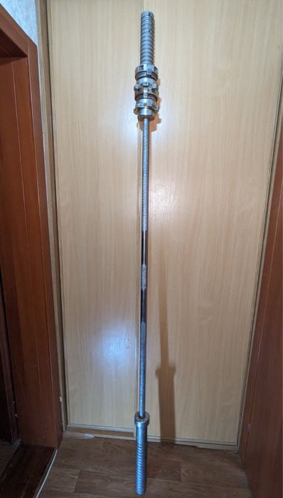 Динамо гриф олимпийский 220 см 25 кг блины 2х25 кг гири гантели штанга