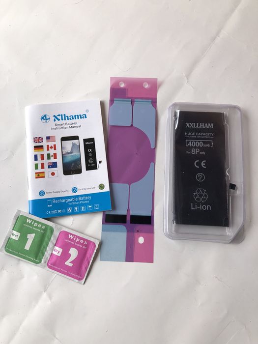 Усилиный  АКБ 4000 mAh для Iphone 8 Plus