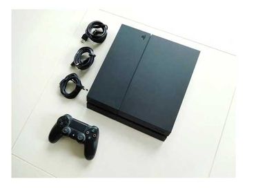 PlayStation 4 (PS4) Jet Black CUH-2116B 1TB HDR + 3 gry, STAN BDB