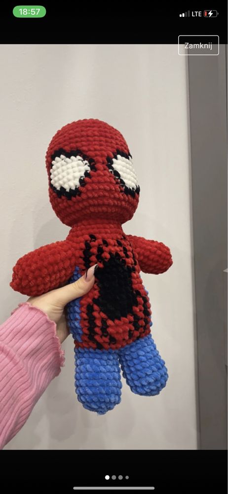 Maskotki pluszaki handmade ręcznie robione na szydełku na zamówienie