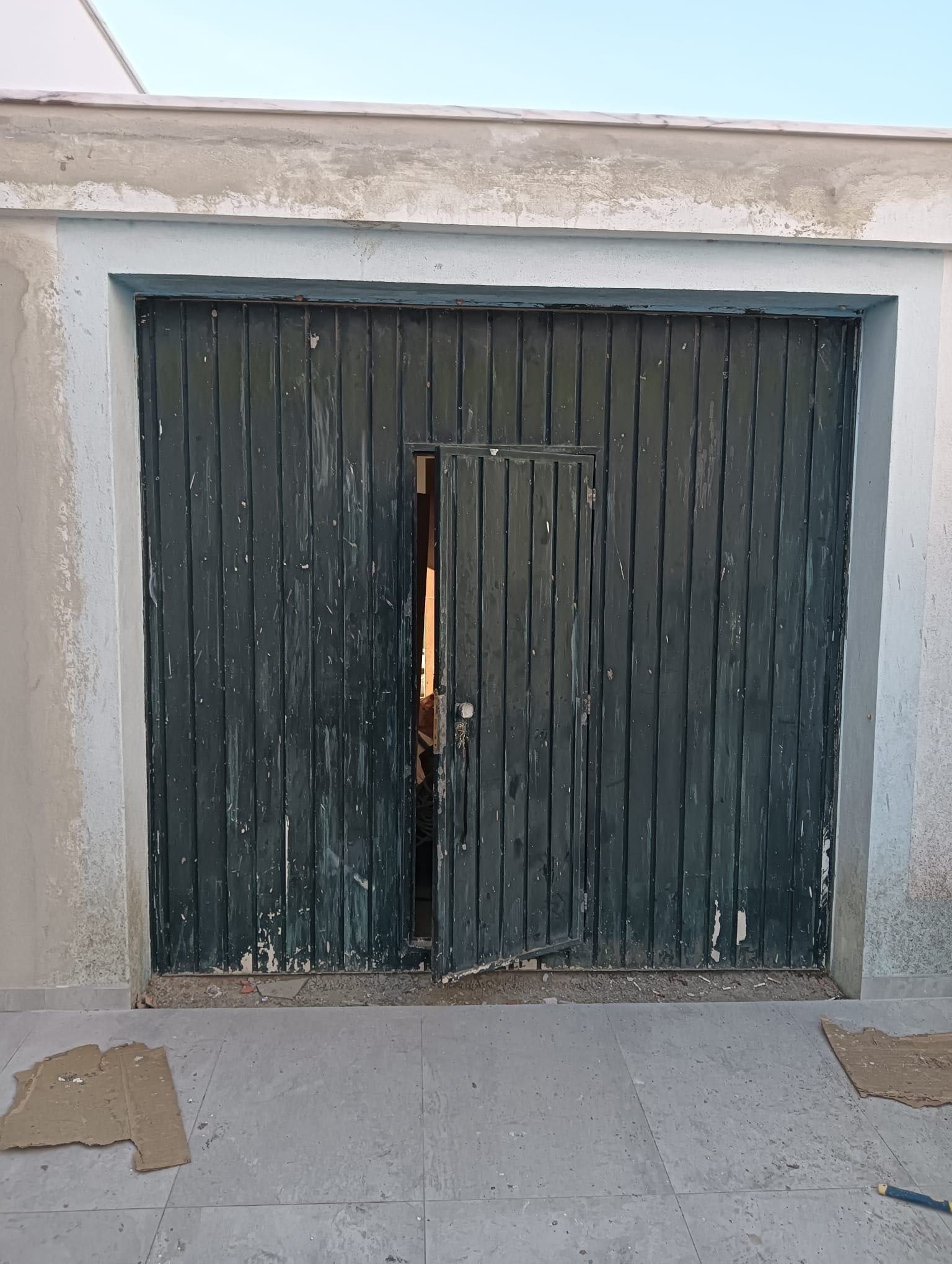 Portão de garagem