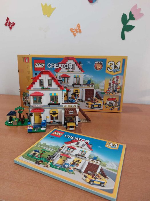 Lego Creator 3 em 1 Set modular Villa familiar 31069
