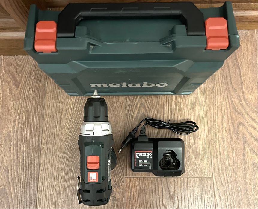 Аккумуляторный шуруповерт Metabo PowerMaxx BS (06.2024 год, 34 Нм)