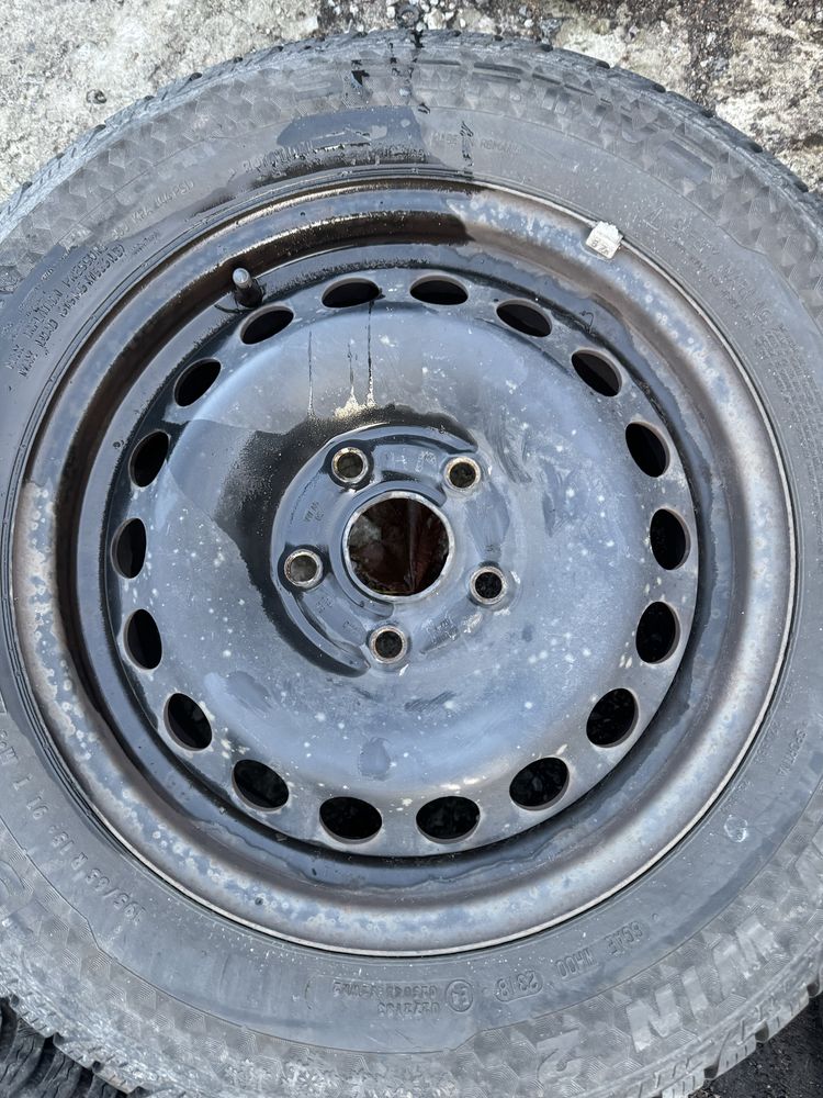Диски металеві Шкода R15 Р15 5*112 5х112 5x112 6J ET47 стальний диск
