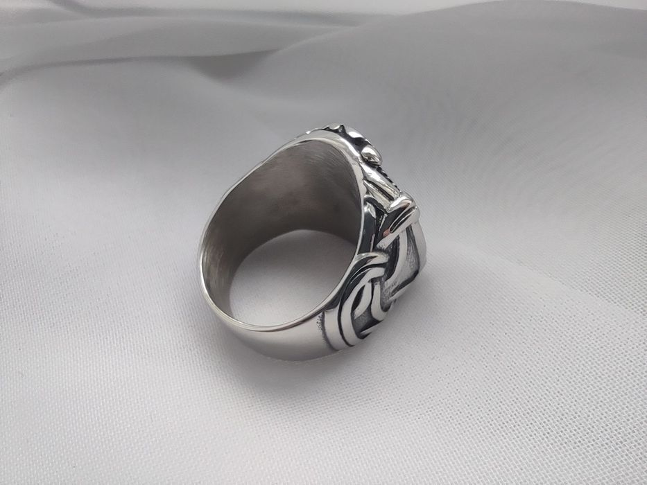 (7+9) 17+19 мм 2 шт кільце нержавіюча сталь уроборос вегвізир вікінги