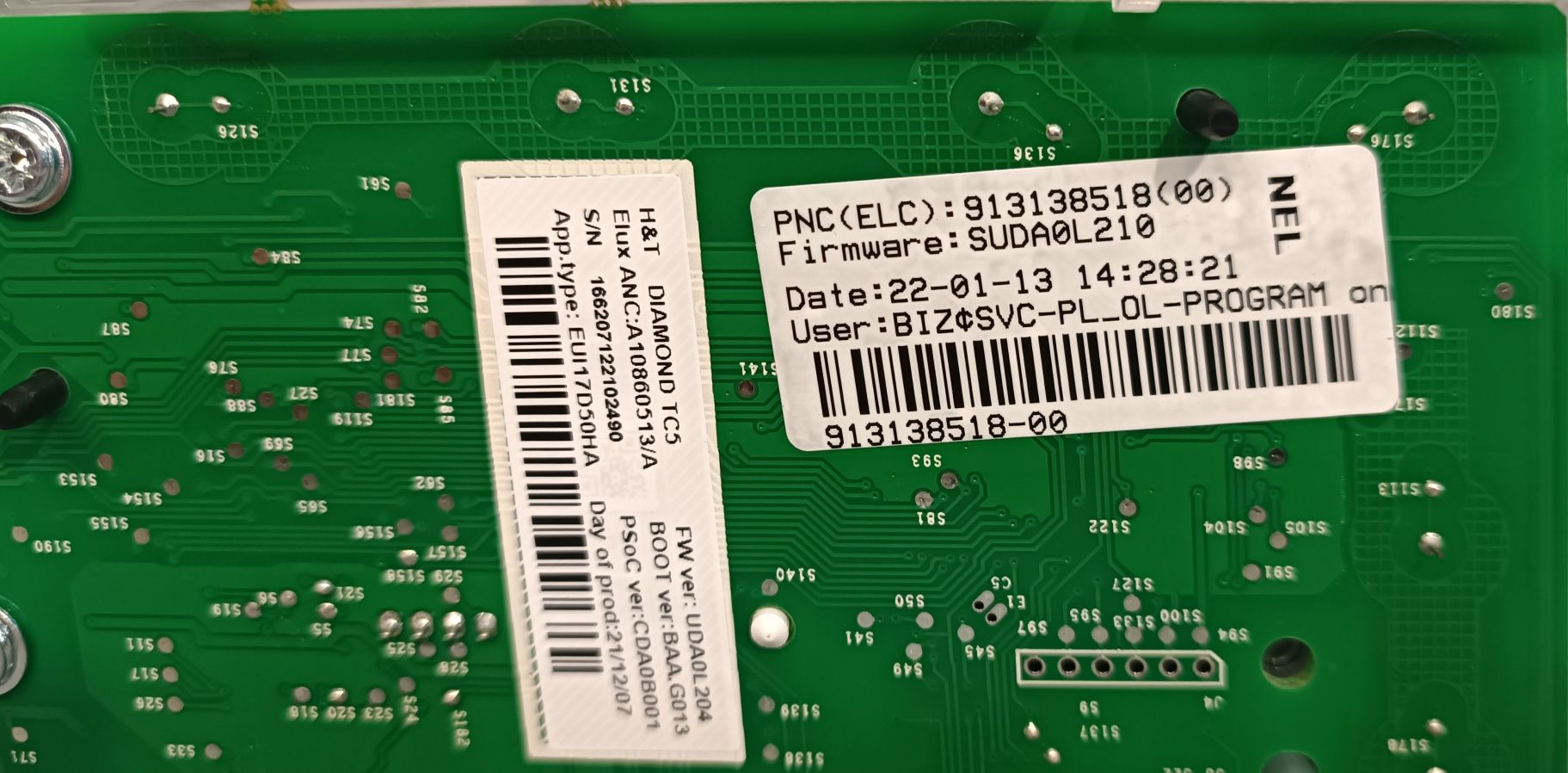 Programator do pralki EW6TN25061P