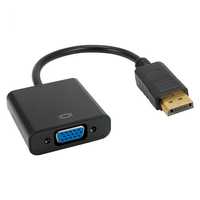 Konwerter adapter z kablem Akyga AK-AD-36 VGA (f) / DisplayPort (m) 15