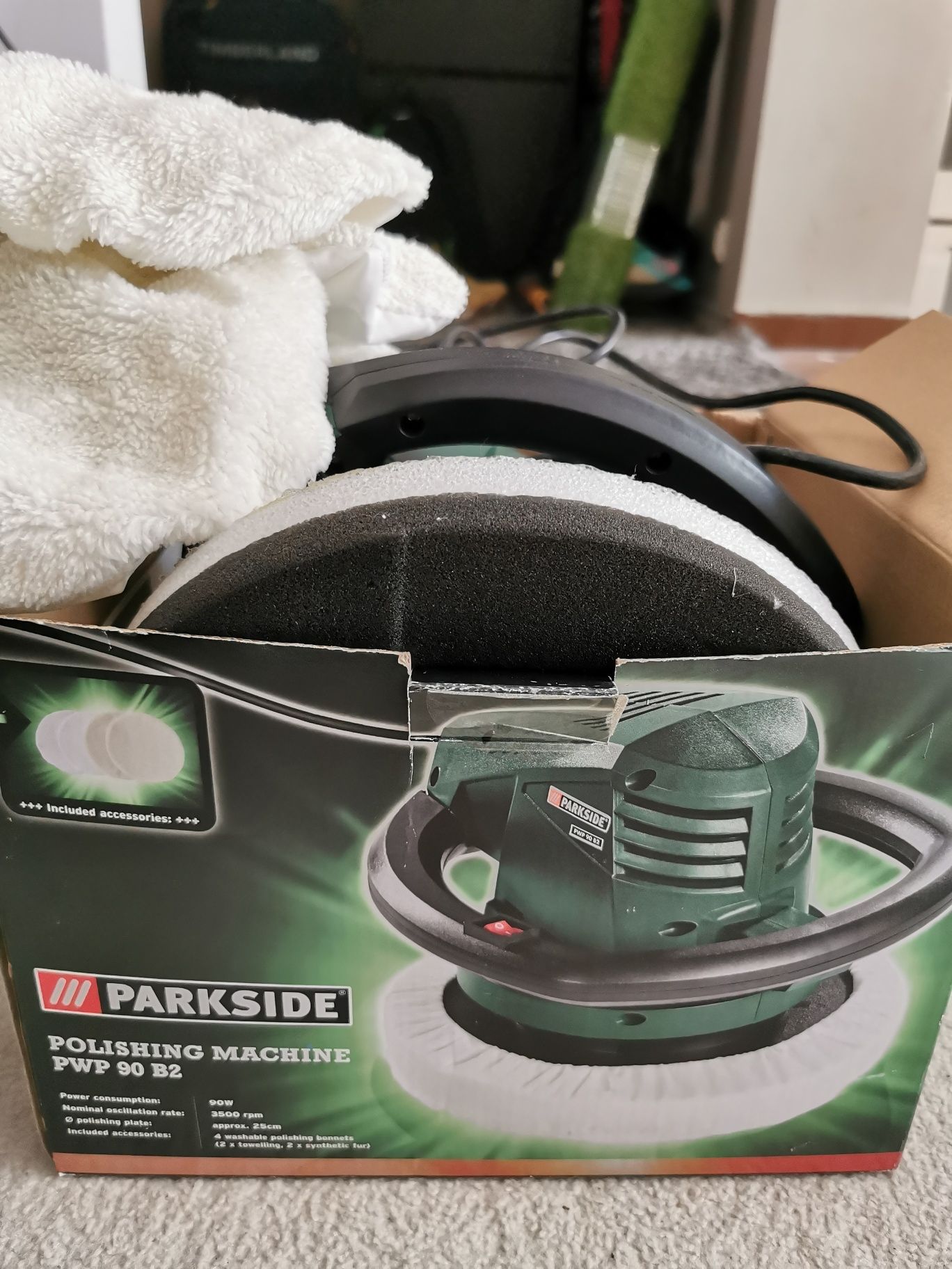 Elektryczna polerka Parkside