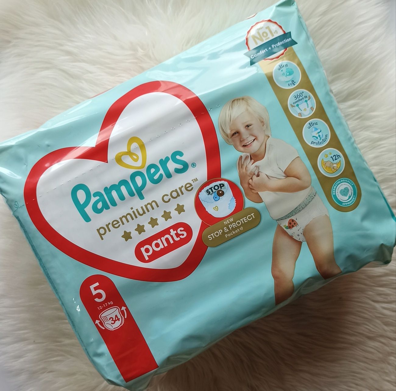 Pampers premium care pants 5 розмір!