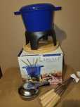Żeliwny zestaw do fondue 1,3l