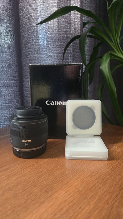 Canon RF 24mm 1/8 Macro z filtrami K&F
