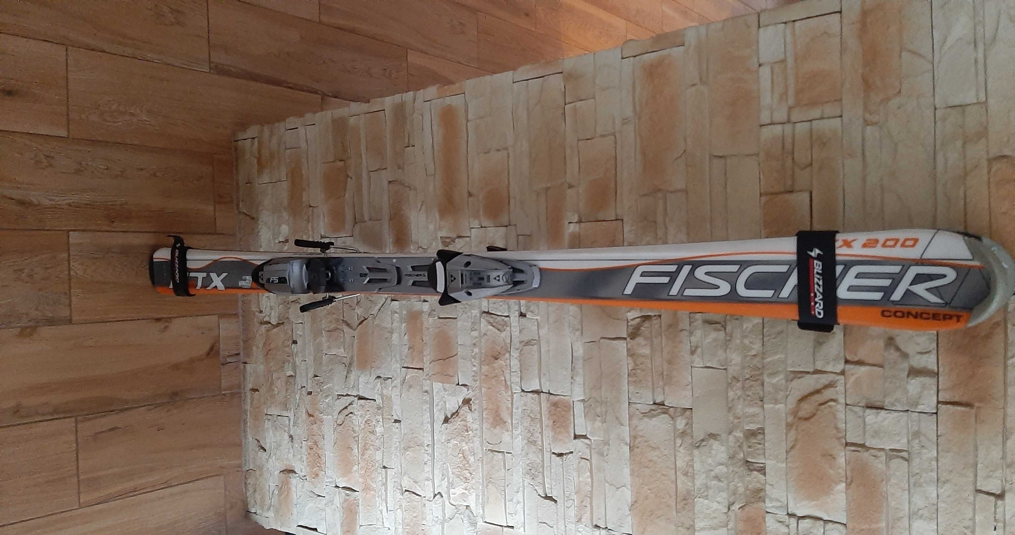 Narty FISCHER CTX 200 stan bardzo dobry
