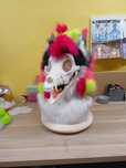 Fursuit head Skull dog premade