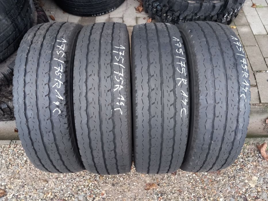 4x Opony Używane Letnie 175/75R14C Bridgestone
