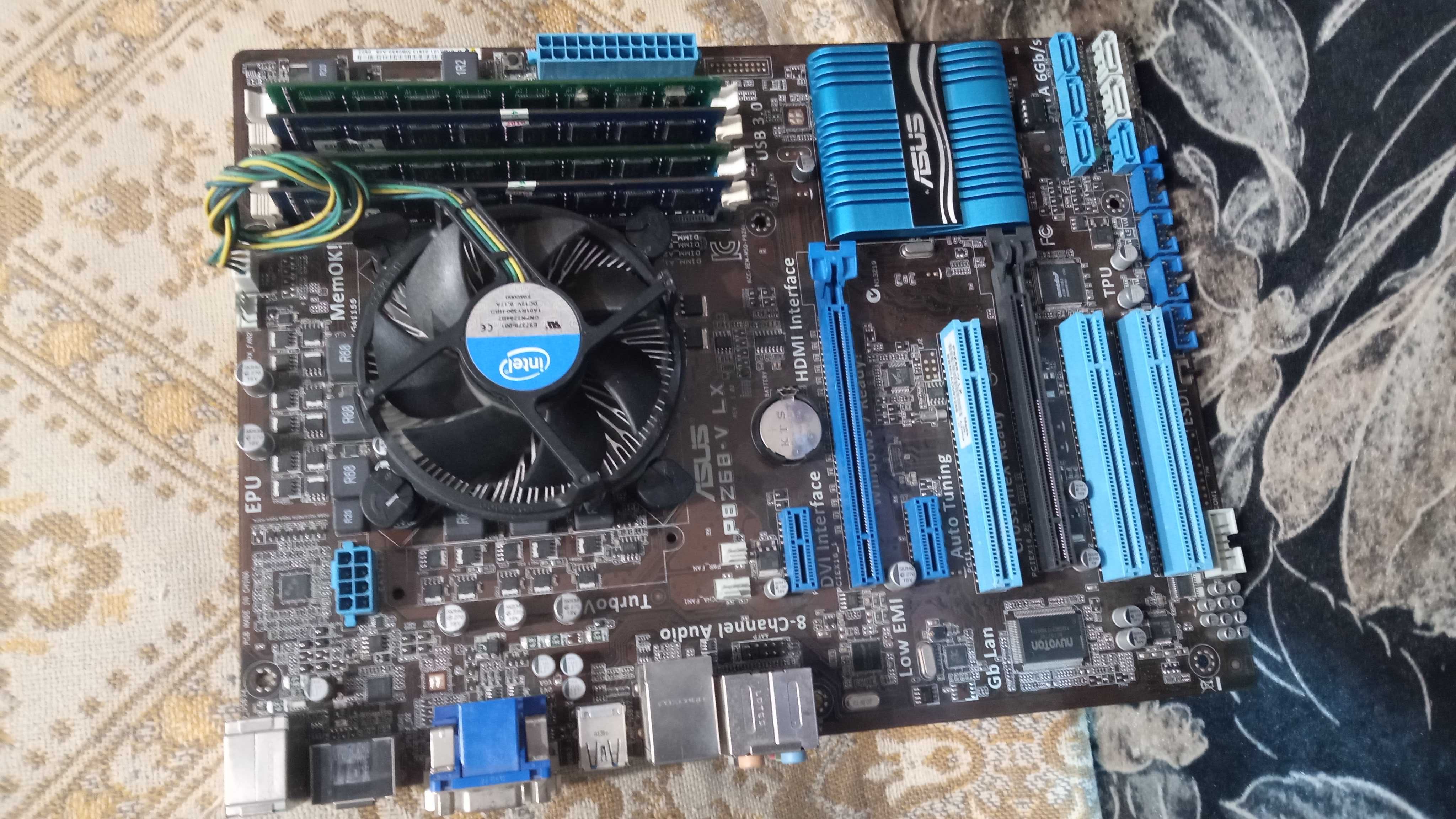 Материнская плата s115/Z68-I5 2500/8GB/DDR3