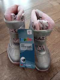 Nowe buty zimowe kozaki śniegowce 27