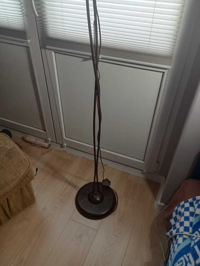 Zestaw: salonowa lampa wisząca, stojąca i stołowa