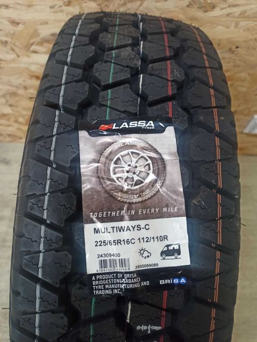 Шины всесезонные 225/65 R16C 112/110R Lassa Multiways-C