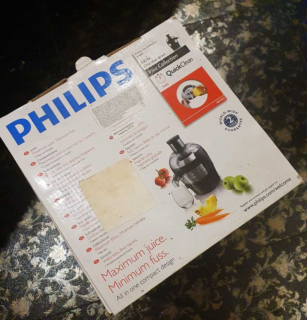 Соковижималка Philips Viva Collection